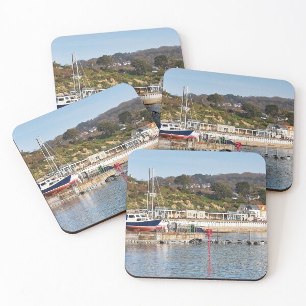 Item preview, Winter Harbour at Lyme Regis designed and sold by Dorset Girl.