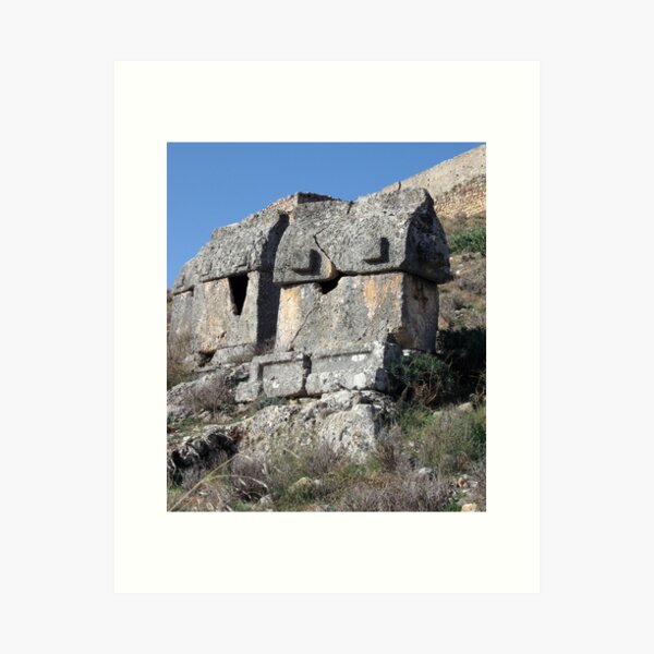 Tlos Ruins Art Print