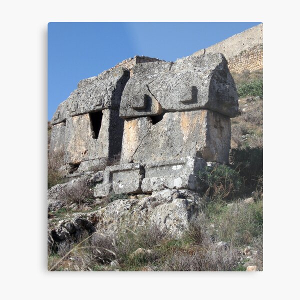 Tlos Ruins Metal Print