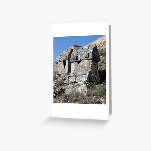 Tlos Ruins Greeting Card