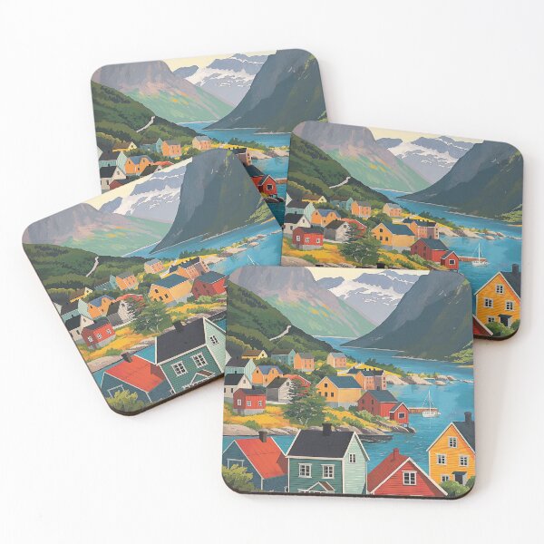 Item preview, Norwegian Bliss: Captivating Art Celebrating Norway's Majesty designed and sold by ravisankarsq.