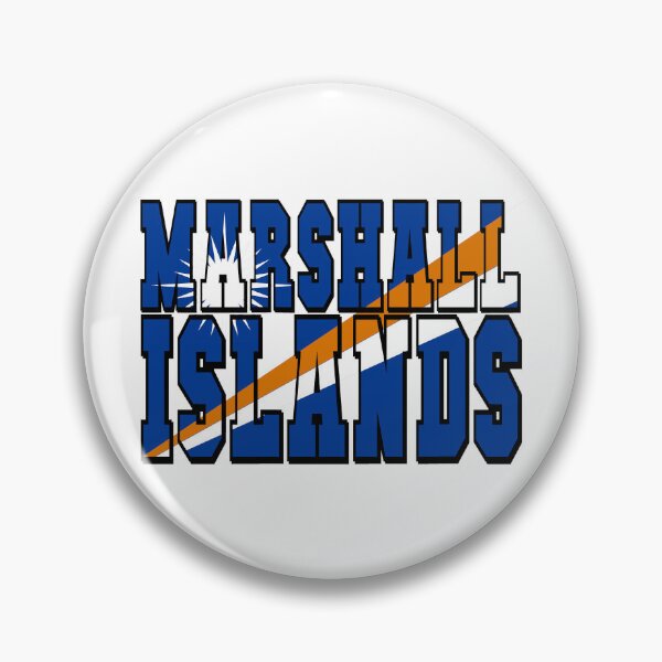 Item preview, Marshall Islands Country Flag Typography designed and sold by TravelWish.