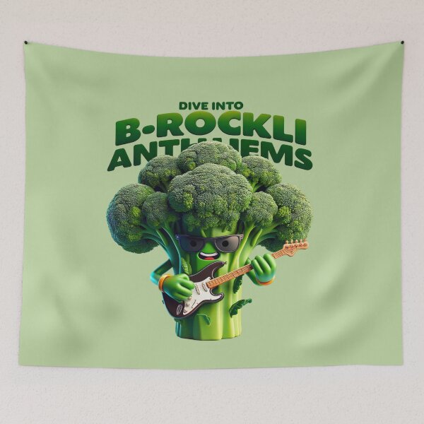 Item preview, B-rock-oli  -  Dive into B-brockli anthems designed and sold by JansenGS.