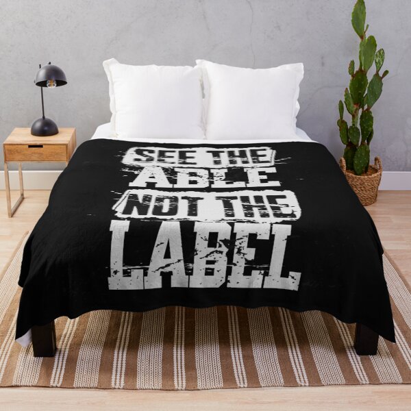 Item preview, Autism Awareness See The Able Not The Label designed and sold by ZeptepiTrends.