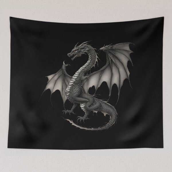Item preview, Dragon Tatoo III designed and sold by Wiesława Smolińska.