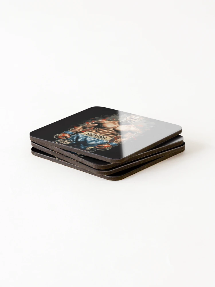 Thumbnail 4 of 5, Coasters (Set of 4), Boxing designed and sold by Rostislav Tarasenko.