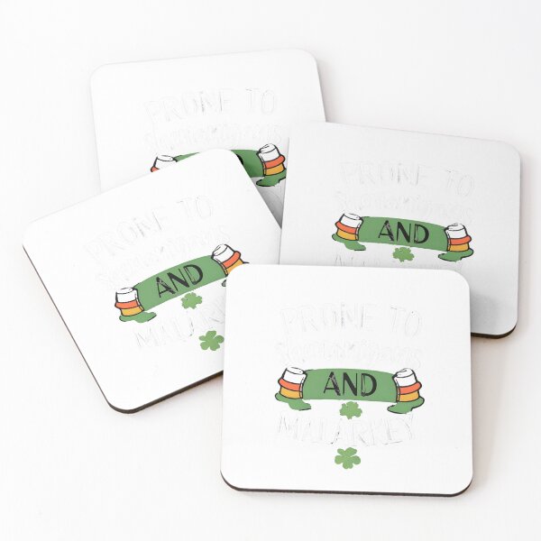 Item preview, Prone To Shenanigans And Malarkey St. Patricks Day designed and sold by Zibis09.