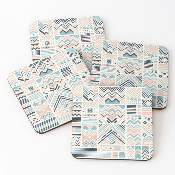 Item preview, Pastel African Geometry: Stripes and Shapes designed and sold by Tomasz C.
