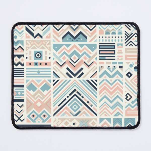 Item preview, Pastel African Geometry: Stripes and Shapes designed and sold by Tomasz C.