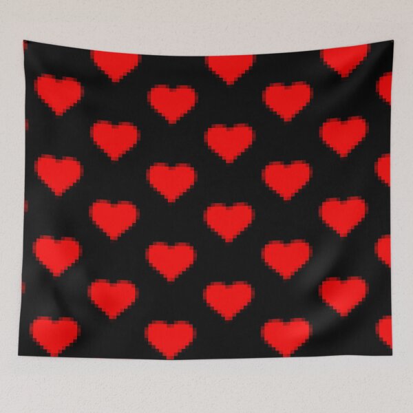 Item preview, Pixelated Love Heart designed and sold by drubdrub.