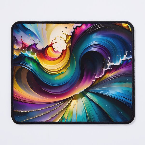 Item preview, Abstract Fluid Paint Pattern designed and sold by TheArtOfPat.