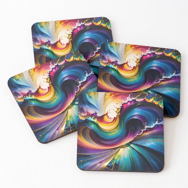 Item preview, Abstract Fluid Paint Pattern designed and sold by TheArtOfPat.