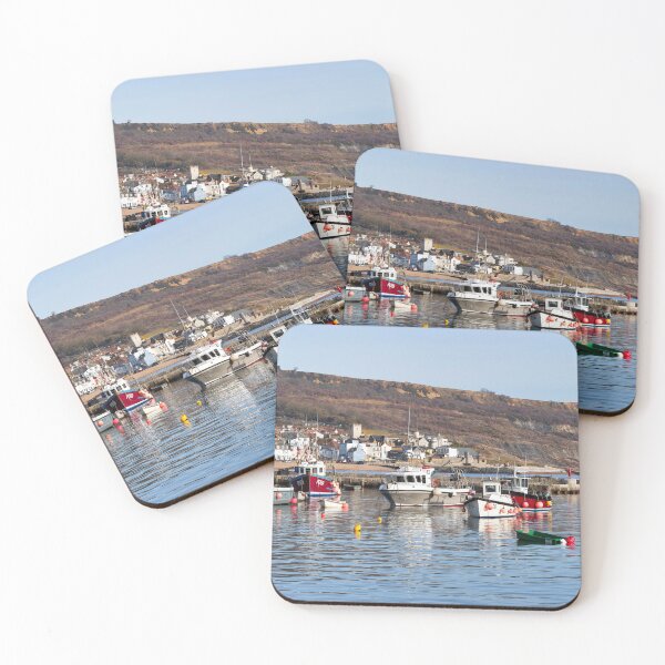 Item preview, Winter Harbour at Lyme Regis designed and sold by Dorset Girl.