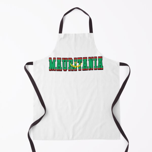 Item preview, Mauritania Country Flag Typography designed and sold by TravelWish.