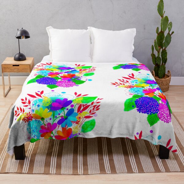 Item preview, Bright & Colourful Colourful Flowers designed and sold by Pattern Hub.