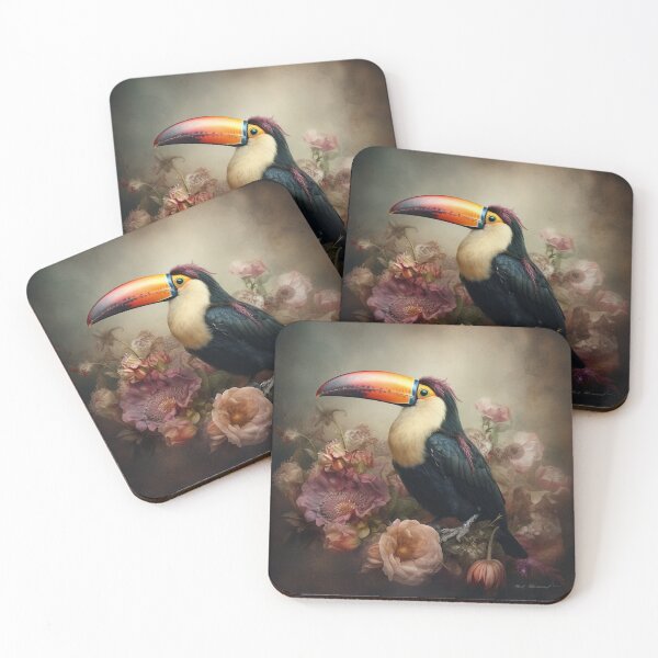 Item preview, Toucan in the blooming Garden of Eden. designed and sold by IrinaMinevich.