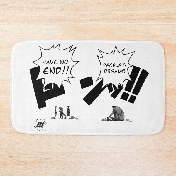Item preview, ONE PIECE epic moment - People's dreams have no end. Marshall D Teach quote  designed and sold by happy-capy.