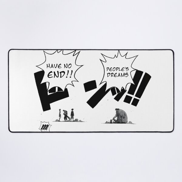 Item preview, ONE PIECE epic moment - People's dreams have no end. Marshall D Teach quote  designed and sold by happy-capy.
