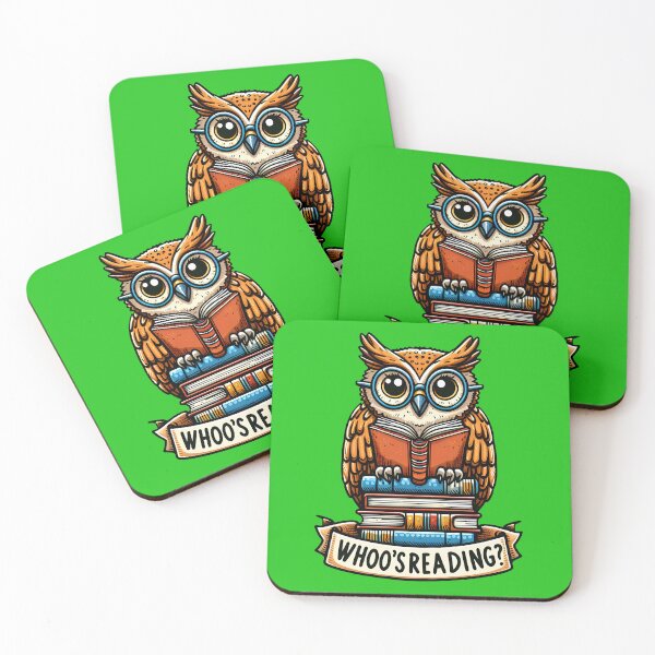 Artikelvorschau, Owl reading a book entworfen und verkauft von Irbisinthebox.