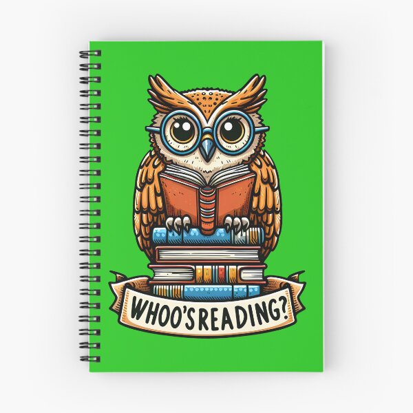 Artikelvorschau, Owl reading a book entworfen und verkauft von Irbisinthebox.