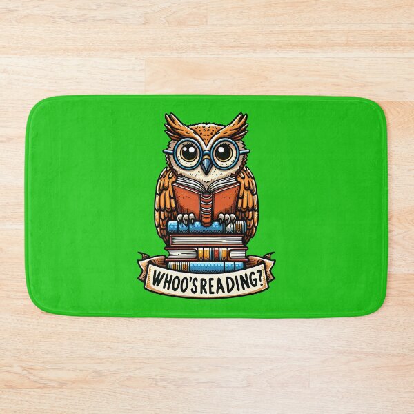 Item preview, Owl reading a book designed and sold by Irbisinthebox.