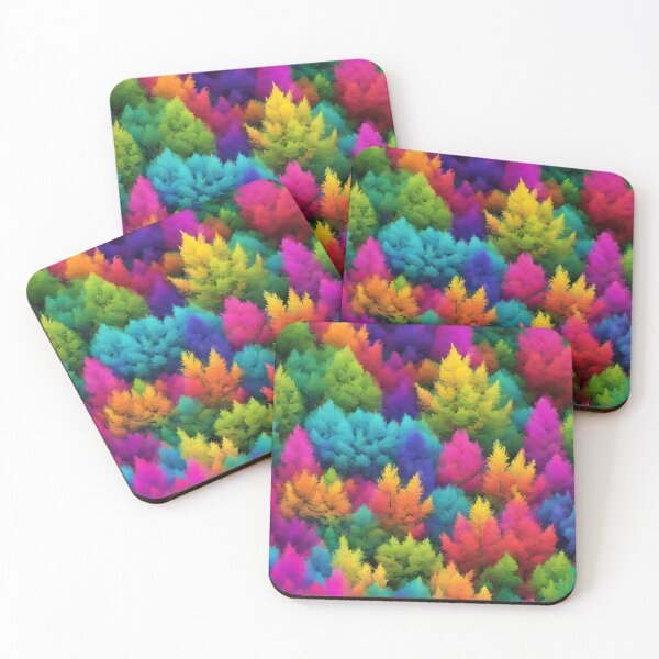 Item preview, Colored trees designed and sold by MyCraftForYOU.