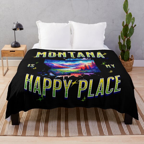 Item preview, Montana is my Happy Place designed and sold by Vindbult.
