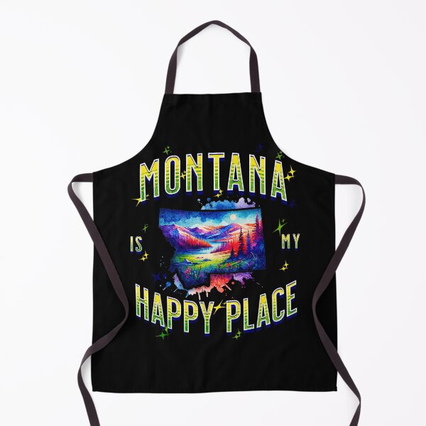 Item preview, Montana is my Happy Place designed and sold by Vindbult.