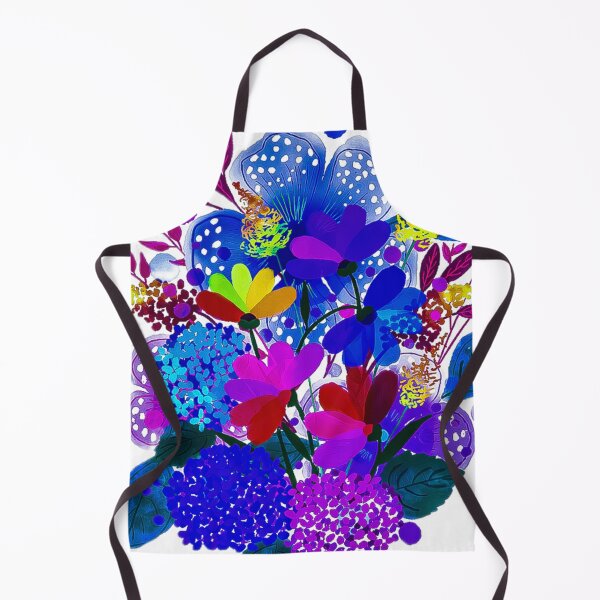 Item preview, Gorgeous Colourful Flowers designed and sold by Pattern Hub.