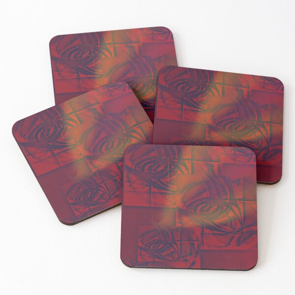 Item preview, Rich Crimson: Spiraling towards the light designed and sold by Spaceart9.