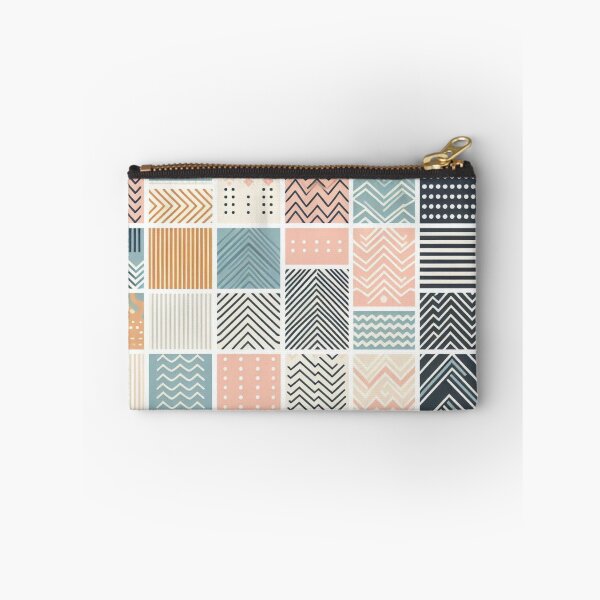 Item preview, Pastel Geometric Arrows Afrocentric Squares Pattern designed and sold by Tomasz C.