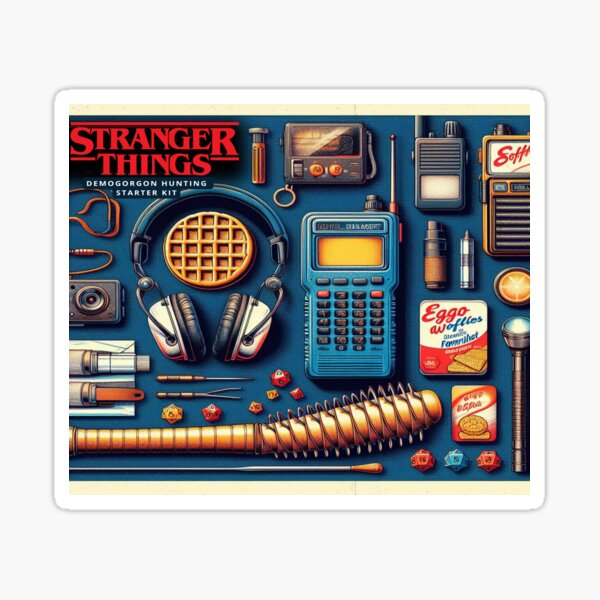 Item preview, Demogorgon Hunting starters kit  - Stranger Things FANART designed and sold by Dominika Farkašová.