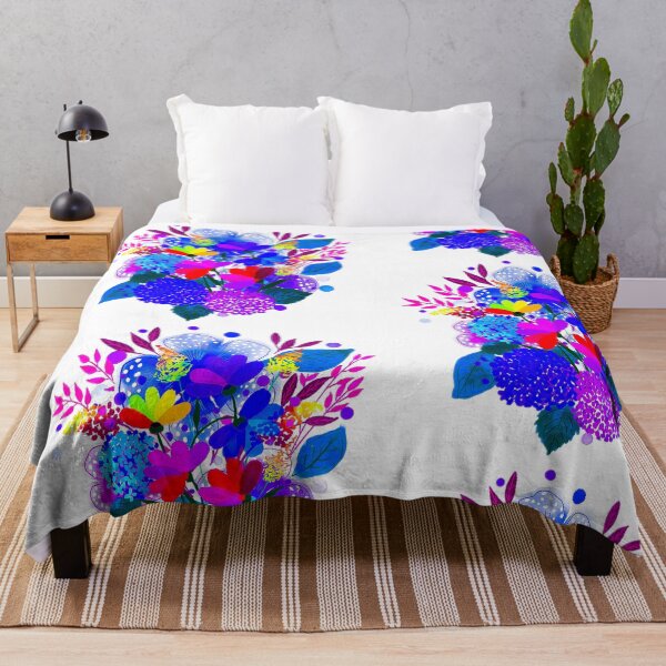 Item preview, Copy of Bright & Colourful Colourful Flowers designed and sold by Pattern Hub.