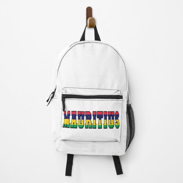 Item preview, Mauritius Country Flag Typography designed and sold by TravelWish.