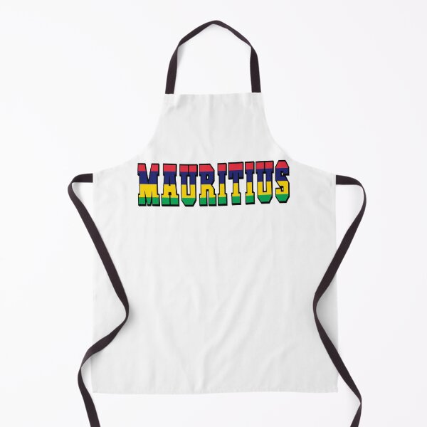 Item preview, Mauritius Country Flag Typography designed and sold by TravelWish.