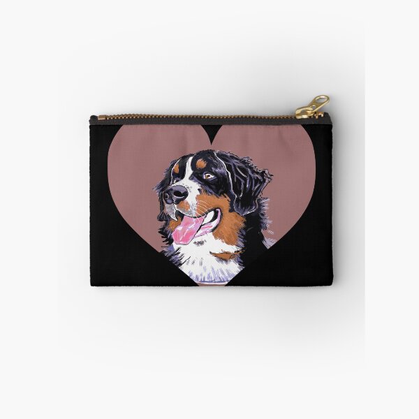 Item preview, PERRO DE MONTAÑA DE BERNA BERNER CORAZÓN ROSA OSCURO designed and sold by Marni Scofidio Desi9ns.