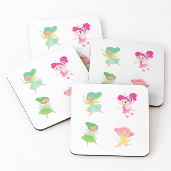 Item preview, little fairies enjoying happy life in an enchanted forest designed and sold by huape.