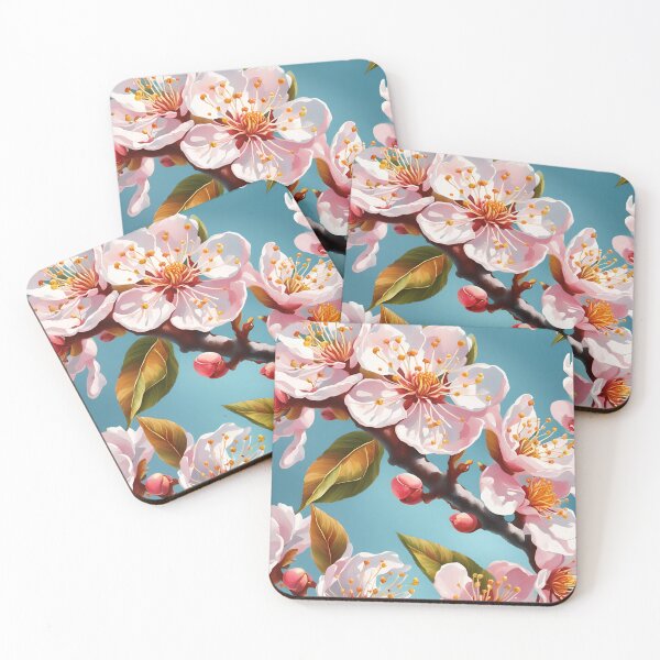 Item preview, Peach Blossom Artsy Painting designed and sold by taiche.