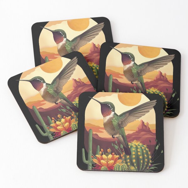 Item preview, Hummingbird in the desert designed and sold by Halyna Nechyporuk.