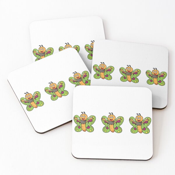 Item preview, Three Happy Butterflies designed and sold by sanyamangme.