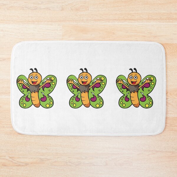 Item preview, Three Happy Butterflies designed and sold by sanyamangme.