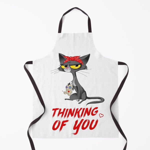 Item preview, Thinking Of You Voodoo Doll Cat designed and sold by Nemcha-Tee.