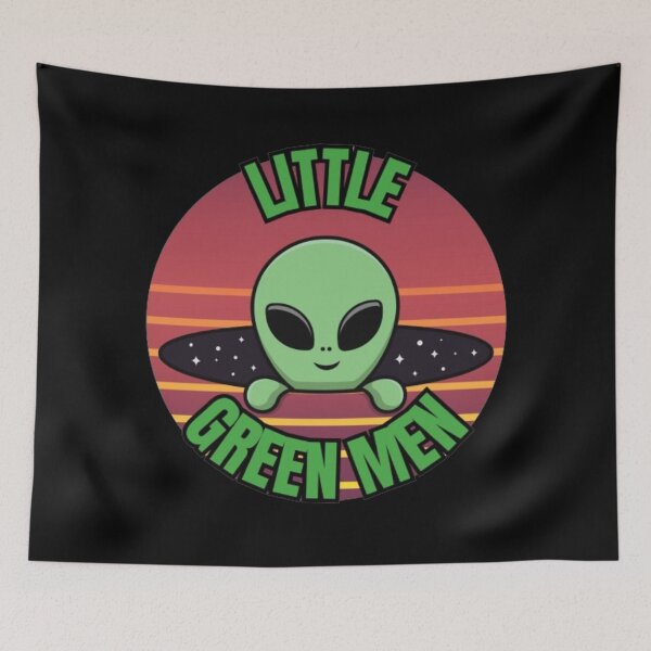 Item preview, Little Green Men - Cute Alien Design designed and sold by TGAL2.