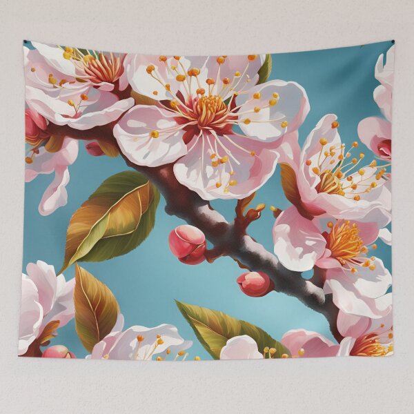 Item preview, Peach Blossom Artsy Painting designed and sold by taiche.
