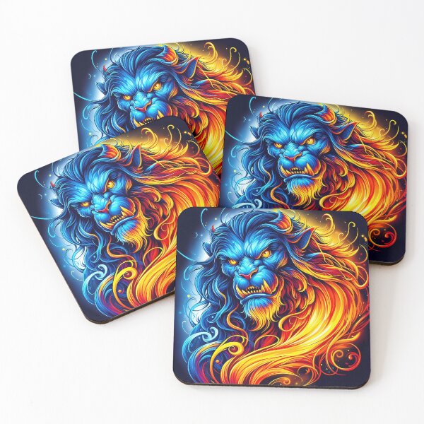 Item preview, Fiery Roar: The Cosmic Lion designed and sold by Vitalka-uk.