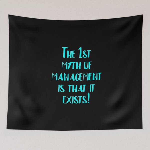 Item preview, The first mystery of project management is that it exists! designed and sold by Falcomar.