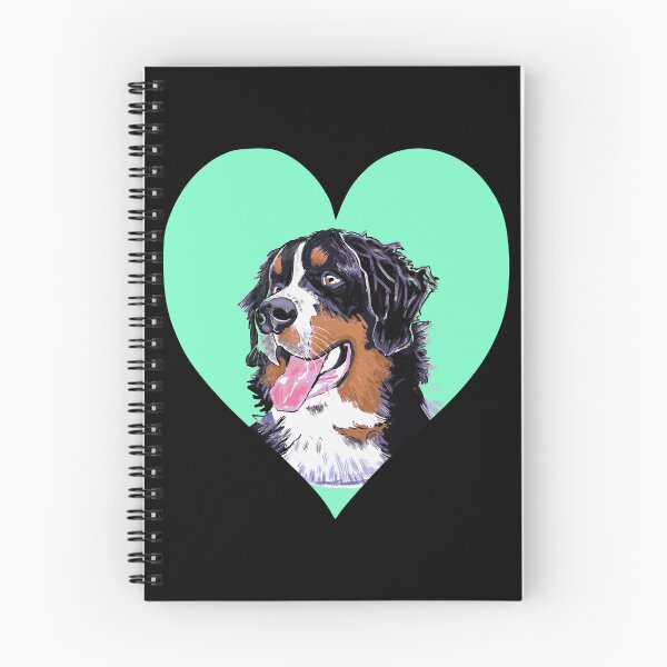 Item preview, PERRO DE MONTAÑA DE BERNA BERNER CORAZÓN MENTA designed and sold by Marni Scofidio Desi9ns.
