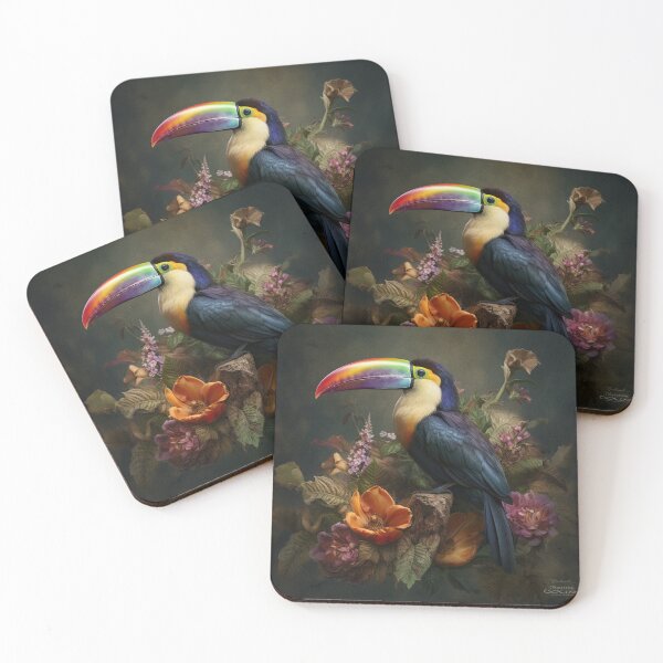 Item preview, Toucan in the blooming Garden of Eden. designed and sold by IrinaMinevich.
