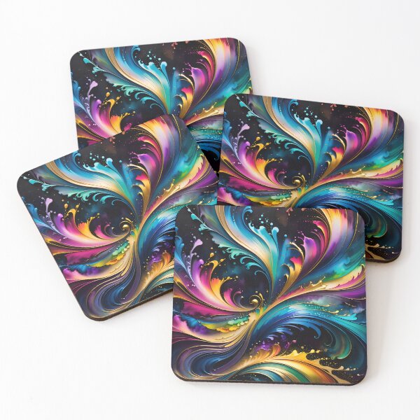 Item preview, Abstract Fluid Paint Pattern designed and sold by TheArtOfPat.