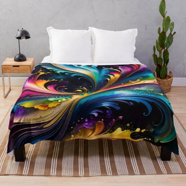 Item preview, Abstract Fluid Paint Pattern designed and sold by TheArtOfPat.